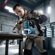Лобзик Bosch Professional GST 750, 520Вт, SDS, 800-3200 об/м, хід 20 мм, 2.29кг, у кейсі (0.601.5B4.121) - изображение 9