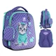 Школьный каркасный рюкзак Kite Education 555 Studio Pets Фиолетовый 14л (SP25-555S-2) - изображение 2