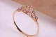 Кольцо корона из красного золота с фианитами 16 K-0055 - изображение 4