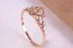 Кольцо корона из красного золота с фианитами 16 K-0055 - изображение 7