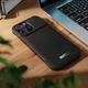 Накладка Leather Aromatherapy Metal Magnetic для iPhone 13 Pro Black - зображення 1
