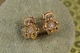 Сережки дитячі Xuping Jewelry Мишки 1,4 см золотисті - зображення 1