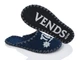 Мужские фетровые тапочки VENDS 320 синий 40-41р 26,5 см - изображение 2