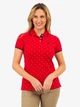 Поло женское U.S. Polo Assn 215855-ZH00A(Engine Red) XS Красное (786660505702) - изображение 1