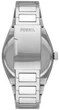 Часы мужские Fossil Fashion FS5822 аналоговые с браслетом из нержавеющей стали кварцевые Серебристые (33-102-Fs5822) - изображение 2