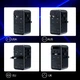 Зарядний пристрій Choetech PD6028-BK 4xUSB 100W GaN 2xUSB-C 2xUSB-A PD Black - зображення 5