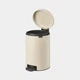 Бак для сміття Brabantia Pedal Bin Newicon 20 л Soft Beige (149948) - зображення 4