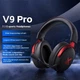 Наушники Mchose V9 Pro беспроводные bluetooth и 2.4G для ПК, PS, Switch, телефона - Чёрный/Красный - изображение 5