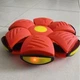 Літаючий м'яч трансформер з лід підсвічуванням Фрісбі НЛО Flat Ball Disc Літальна тарілка для дітей - зображення 5