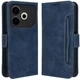Чохол-книжка з кишеньками Deexe Wallet Stand для TECNO Pova 6 Neo - Blue - зображення 1