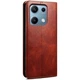 Чохол-книжка з кишеньками UniCase Leather Wallet для Xiaomi Redmi Note 14S - Brown - зображення 7
