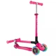 Самокат дитячий Globber My Free Primo Foldable Lights Neon Pink 2025 2+ років - зображення 3