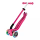 Самокат GLOBBER серии GO UP ACTIVE, до 20/50кг, 1+, светящиеся колеса фисташково-розовый - изображение 3