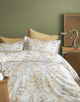 Постільна білизна Issimo Home сатин 200х220 OCCALE BEIGE - изображение 1