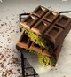 Дубайская шоколадка фисташка и катаифи - Berry_bar 200г Chocolate Dubai Knafeh and Pistachio - изображение 3