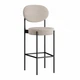 Барный стул 4Corners Stool 4 High Node 6 серо-бежевый букле - изображение 1