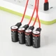 Аккумулятор 16340/CR123 Li-Ion Soshine 16340-3.7-550USB, USB-С, 550mAh, 2A, 4.2/3.7/2.75V - изображение 14