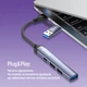 USB-хаб ColorWay USB-A/USB-C 4-в-1 USB2.0х2/USB3.0/USB-C2.0 (CW-HUB06) - изображение 10