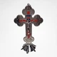 Крест Распятие настольный серебристый - изображение 1