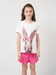Детская летняя пижама для девочки Coccodrillo Pajamas WC5448203PJS-022 116 см Разноцветная (5904986499160) - изображение 1