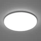 Врізний світлодіодний світильник RDL-24W R170 WHITE Luminaria 5000K 2400Lm 220V IP20 170х20мм матовий білий - зображення 2