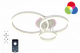 Управляемая светодиодная люстра GENNY ROUND RGB 80W 4R WHITE Luminaria с пультом и приложением -APP-220-IP20 - изображение 1
