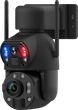 Уличная поворотная 4G камера Sectec ST-698-6M-4G-20W зум с сим-картой и солнечной панелью чёрная - изображение 2