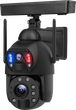 Уличная автономная 4G камера Sectec ST-599-6M-20X-20W-4G Black с солнечной панелью - изображение 3