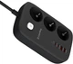Сетевой фильтр-удлинитель СolorWay 3 розетки/4USB GaN3 Pro PD (2USB-A + 2 TYPE-C) (65W) 2 м (CW-CHE34PDB) - изображение 6