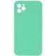 Чохол Silicone Case Square Full Camera Protective (AA) NOLOGO для Apple iPhone 11 Pro Max (6.5") Зелений / Spearmint - изображение 1