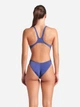 Купальник слитный женский Arena Team Swimsuit Swim Tech Solid 004763-880 40 Синий (3468337483229) - изображение 2