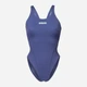 Купальник слитный женский Arena Team Swimsuit Swim Tech Solid 004763-880 40 Синий (3468337483229) - изображение 3