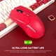 Беспроводная игровая мышь Fantech WGC2 Venom II Vibe, RGB, 800-4000DPI, 2.4GHz, 300mAh, 720h, Красный - изображение 12