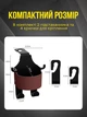 Держатель на подголовник авто под кофе 11.5х14.4 см бордовый (CAU-010) - изображение 2