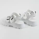 Босоножки женские кожаные 339905 р.39 (25) Fashion Белый - изображение 5