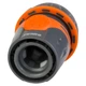 Конектор FLORA 1/2" швидкознімний для шлангу 3/4" (ABS+TPR) (5015544) - зображення 5
