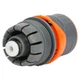 Конектор FLORA 1/2" швидкознімний для шланга 3/4" аквастоп із замком (ABS+TPR) (5015454) - зображення 4