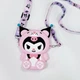 Сумочка силиконовая детская через плечо Kuromi Куроми розовая - изображение 6