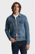Чоловіча синя джинсова куртка DENIM TRUCKER Michael Kors M CR4206KFAU - изображение 6