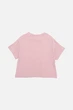 Футболка с коротким рукавом для девочки 98 цвет пудровый YUKI ЦБ-00273478 - изображение 3