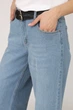 Джинсы женские wide leg XL цвет голубой YUKI ЦБ-00270126 - изображение 5