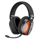 Навушники XO BE46 2.4G Gaming Headset (with Type-C+USB 2-in-1 Adapter), ігрові, з гарнітурою, Black/Orange - зображення 1