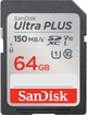Карта памяти SanDisk Ultra PLUS SDXC 64GB V10 UHS-I (0619659201128) - изображение 1