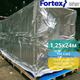 Пароизоляционная теплоотражающая пленка Fortex AluPaper 1,25х24 м, 30 м2, 104 г/м2 - изображение 11