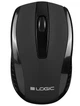 Миша LogicConcept LM-31, бездротова, 1200dpi, 3кн., USB, чорна (M-LC-LM31W-BK) - зображення 1
