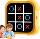 Гра хрестики нолики електронна Tic Tac Toe Bolt Game 3 в 1 Жовтий - зображення 1