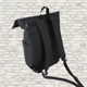 Спортивный туристический рюкзак для путешествий / похода / кемпинга Mochila водонепроницаемый походный рюкзак для активного отдыха на плечи, 46х26х15 см, черный (103056598) - изображение 3