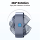 Вентилятор TOPK K51 USB (8.5cm, 3 скорости, USB 5V 1m, 5W, 360град.) grey - изображение 2