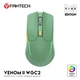 Беспроводная игровая мышь Fantech WGC2 Venom II Vibe, RGB, 800-4000DPI, 2.4GHz, 300mAh, 720h, Зеленый - изображение 3