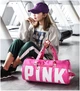 Спортивная сумка женская PINK розовая - изображение 2